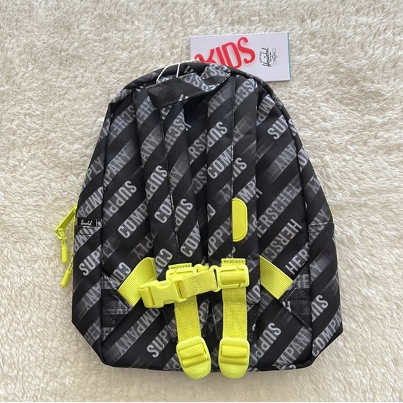 Herschel Kids Heritage Backpack | HSC Motion Black/Highlight - Picture 6 of 15